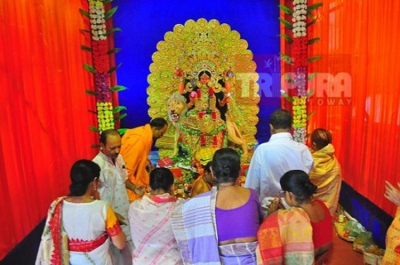 Annual Jagadhatri Puja observed in Tripura 